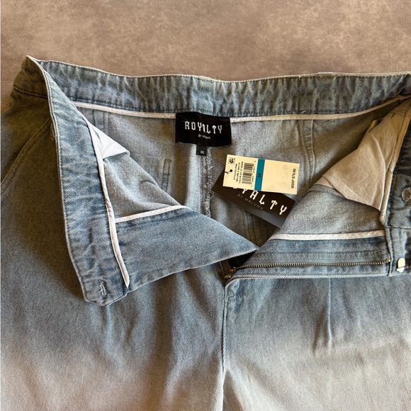 Royalty by Maluma Light Blue Denim shorts - Picture 11 of 11